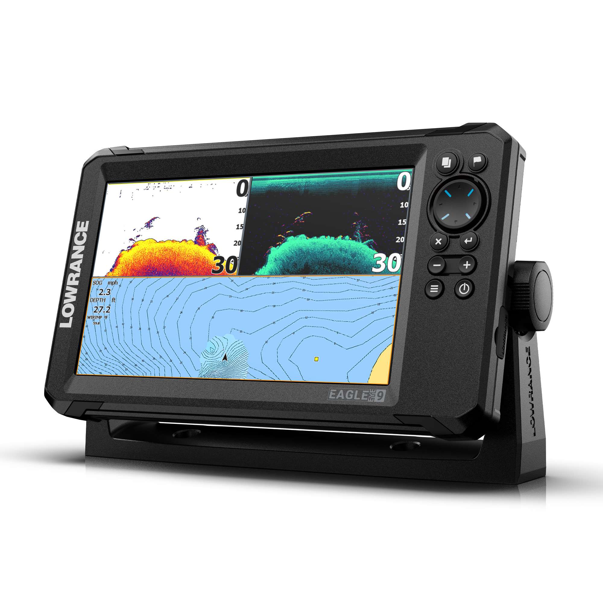Holicfun Silicone Protective Cover For Lowrance Eagle 9 & Eagle Eye 9 Fish Finder - Marine-Grade Protection